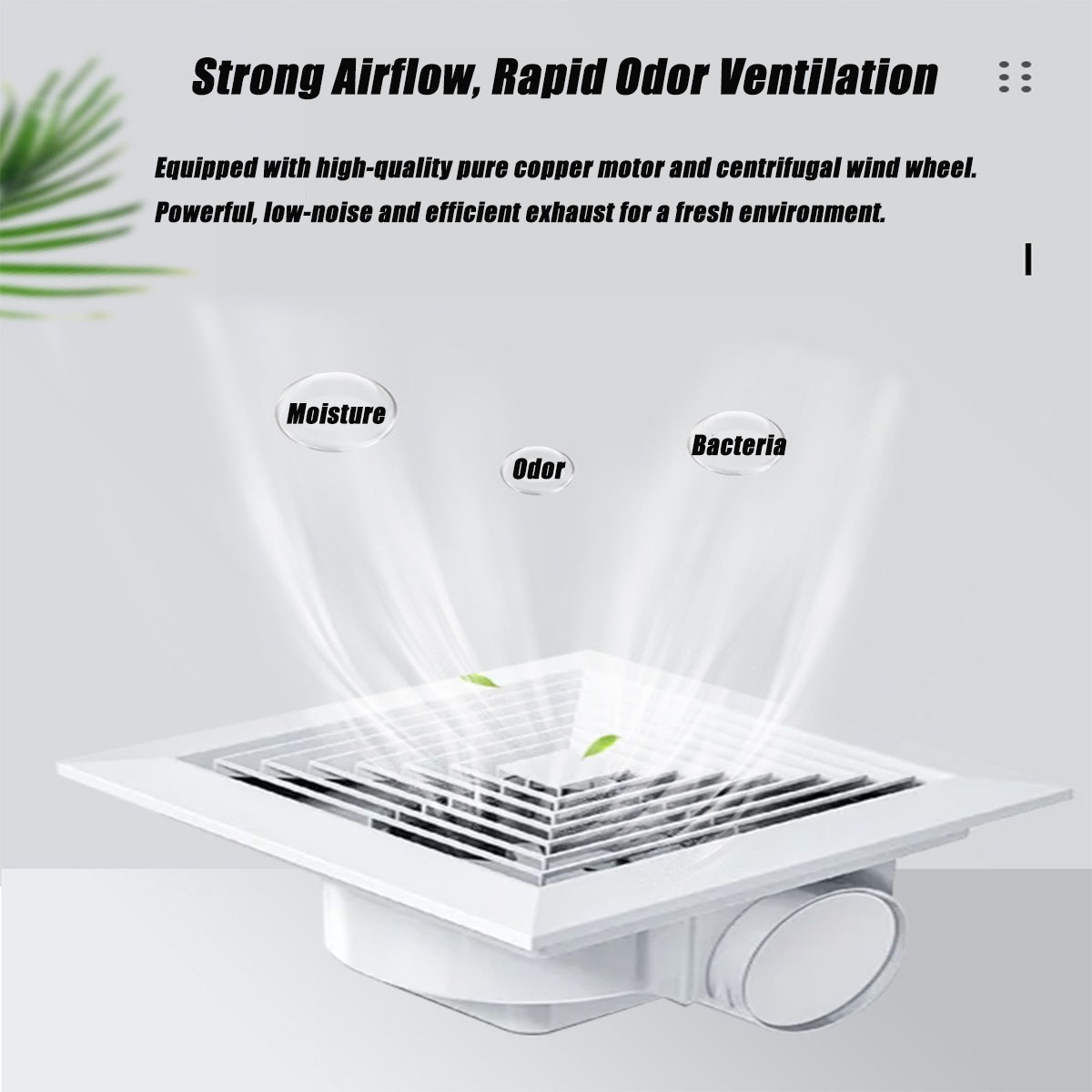 Home Bathroom Ventilation - พัดลมดูดอากาศแบบท่อขนาด 6~20 นิ้ว, พัดลมระบายอากาศติดเพดานสำหรับแผ่นยิปซัมและฝ้าเพดานแบบฝัง, พัดลมระบายอากาศในห้องน้ำสำหรับใช้ในบ้าน
