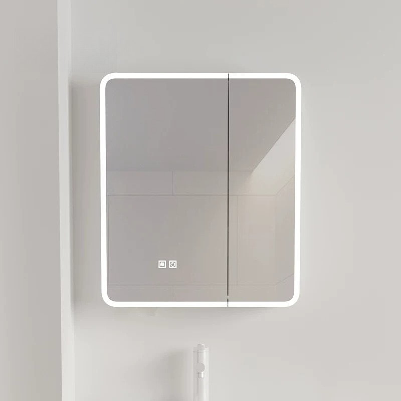 Bathroom Mirror Led - กระจกห้องน้ำ LED แบบมีไฟส่องหลัง ป้องกันฝ้าอัจฉริยะ พร้อมเซ็นเซอร์สัมผัส ปรับความสว่างได้