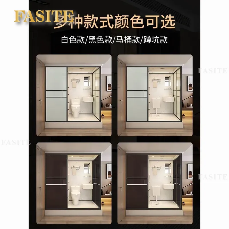 Home Bathroom Ware - ห้องน้ำสำเร็จรูปแบบครบชุดสำหรับพื้นที่ชนบท ห้องอาบน้ำในร่มสำหรับใช้ในบ้าน อุปกรณ์สุขภัณฑ์แบบครบวงจรสำหรับใช้ในบ้าน