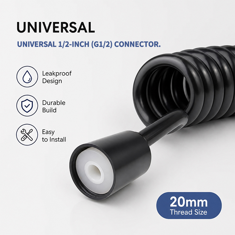 สายฉีดชำระแบบขด 2 เมตร สายสปริ - Home Bathroom Plumbing บทวิจารณ์และราคา