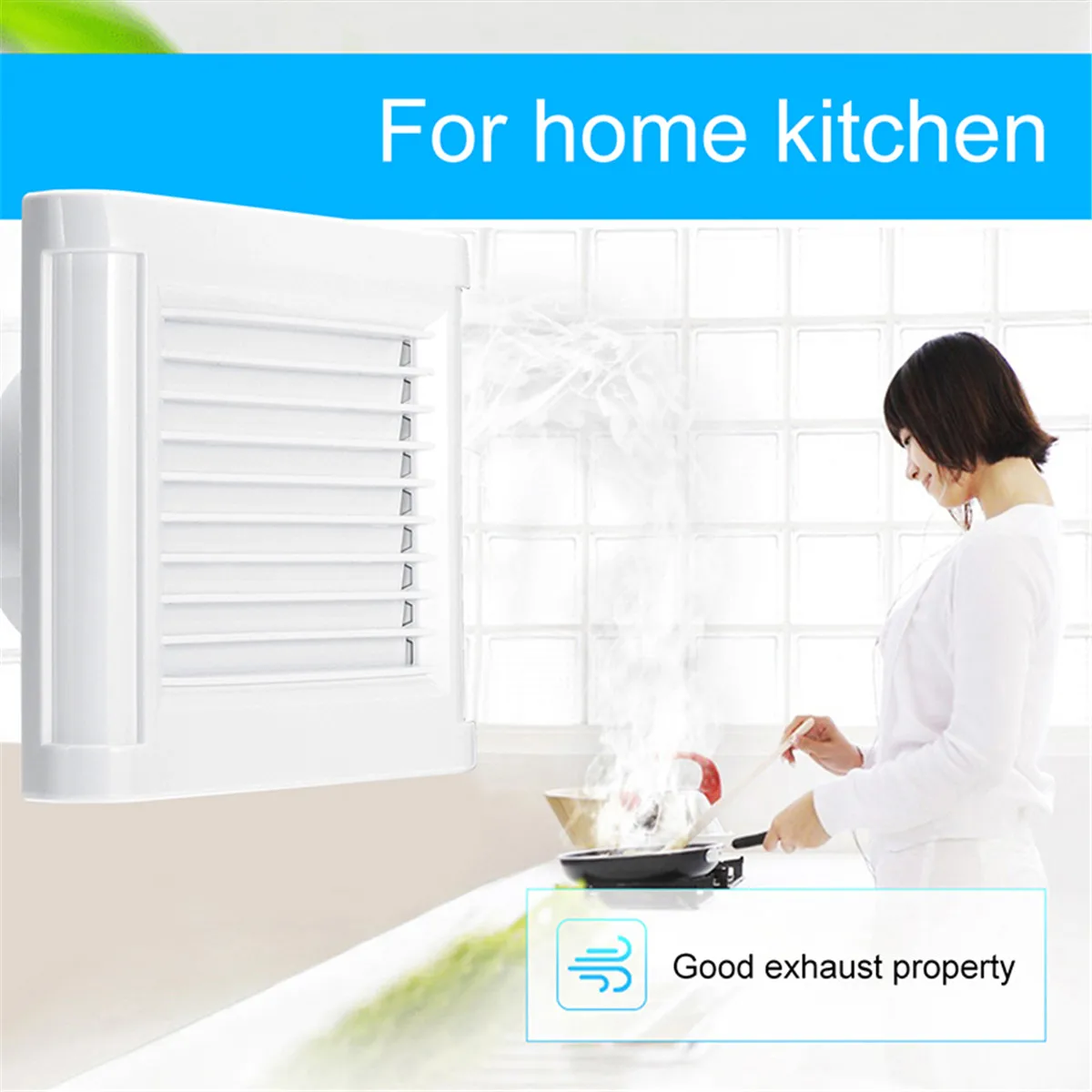 สำหรับห้องครัวห้องน้ำผนังหน้าต - Home Bathroom Ventilation บทวิจารณ์และราคา