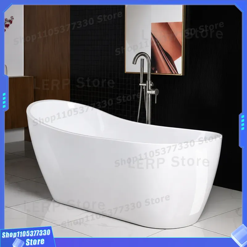อ่างอาบน้ำอะคริลิกแบบตั้งพื้นท - Home Bathroom Jacuzzi Tub บทวิจารณ์และราคา