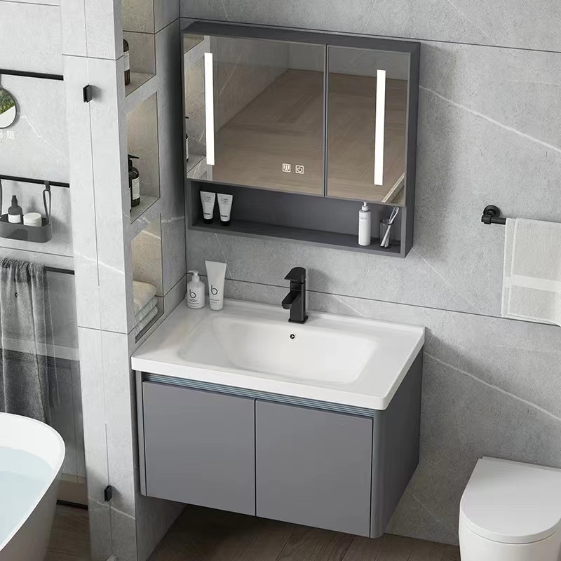 ชุดตู้ห้องน้ำพร้อมอ่างล้างหน้า - Home Bathroom Ware บทวิจารณ์และราคา