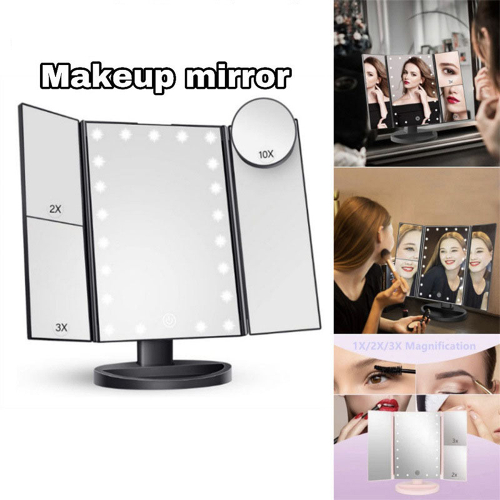 กระจกแต่งหน้าแบบพับได้ในห้องน้ - Bathroom Mirror Led บทวิจารณ์และราคา