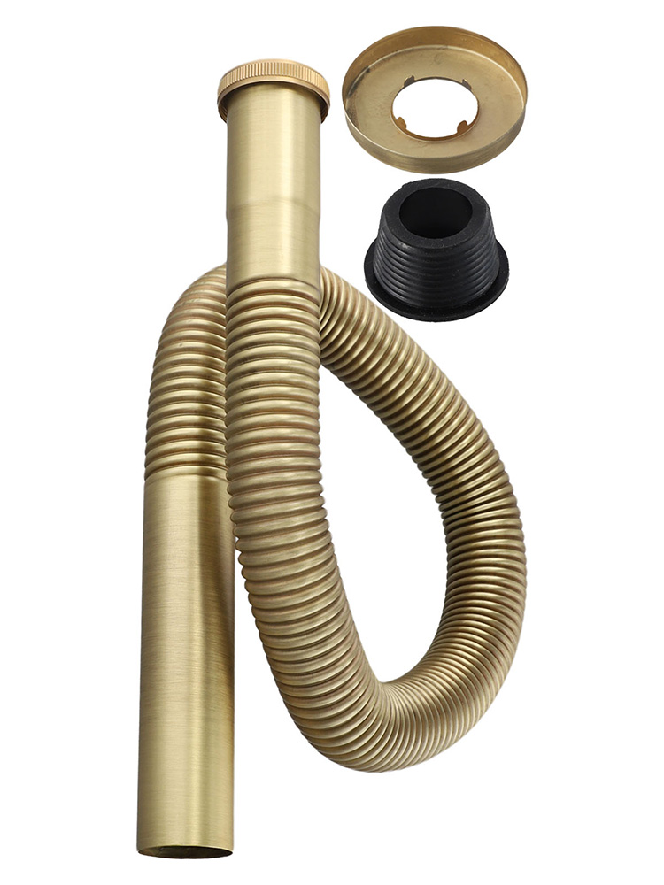 1 PC ยืดหยุ่นท่อทองเหลืองท่อกา - Home Bathroom Plumbing บทวิจารณ์และราคา