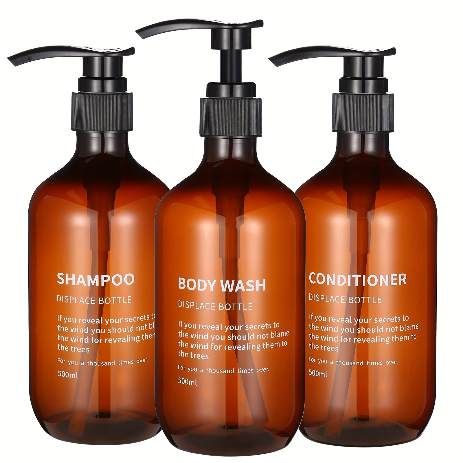 3 ชิ้นกันน้ําแชมพูครีมนวดผมชุด - Soap Dispenser Pump บทวิจารณ์และราคา