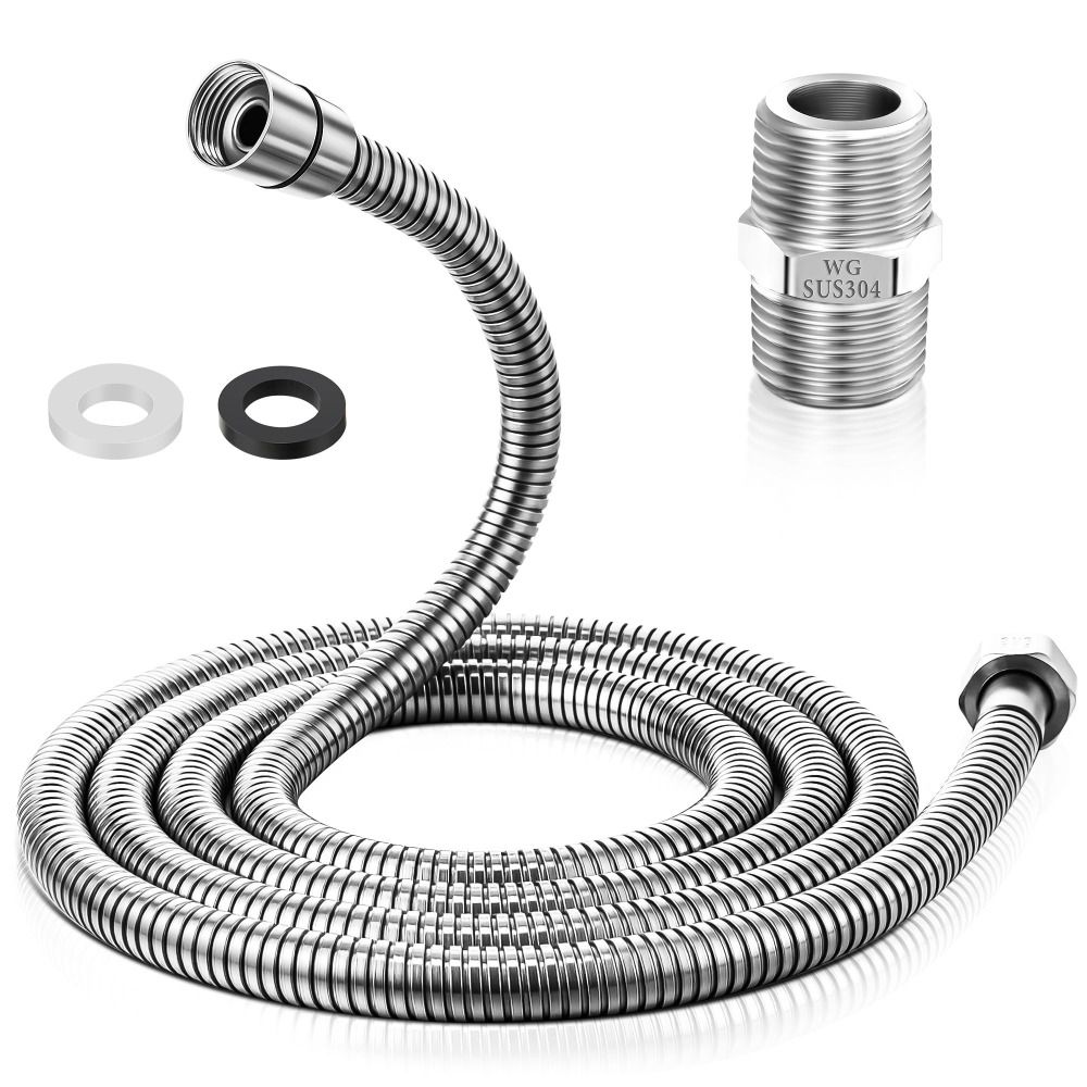 สายฉีดน้ำแรงดันสูง 1.5/2 เมตร  - Home Bathroom Plumbing บทวิจารณ์และราคา