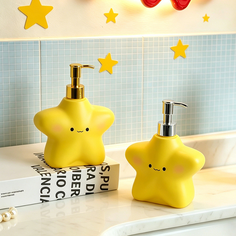ขวดปั๊มสบู่เหลวเรซิ่นรูปดาวน่า - Soap Dispenser Pump บทวิจารณ์และราคา