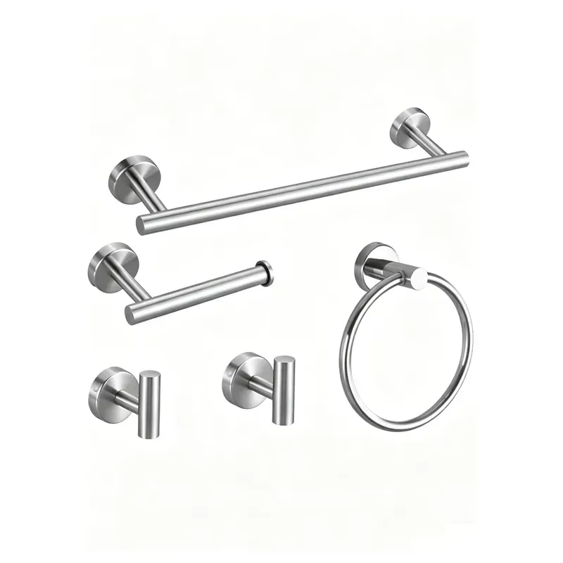 ชุดอุปกรณ์ห้องน้ำสีนิกเกิลขัดเ - Home Hardware Bathroom Faucets บทวิจารณ์และราคา
