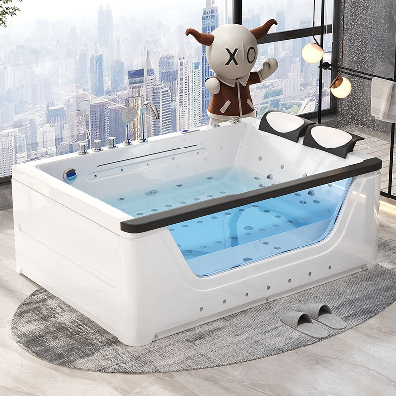 อ่างจากุซซี่อะคริลิก 2 ที่นั่ง - Home Bathroom Jacuzzi Tub บทวิจารณ์และราคา